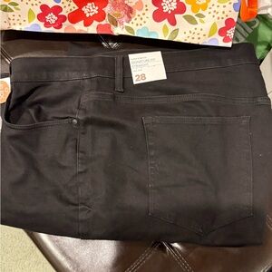 NWT Black Straight Leg Jeans